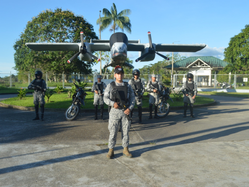 Por inicio de Semana Santa, el Grupo Aéreo del Amazonas realiza patrullas motorizadas para garantizar la seguridad 