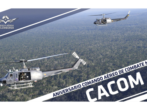 89 años de servicio y protección al sur oriente del país, conmemora el Comando Aéreo de Combate N.6