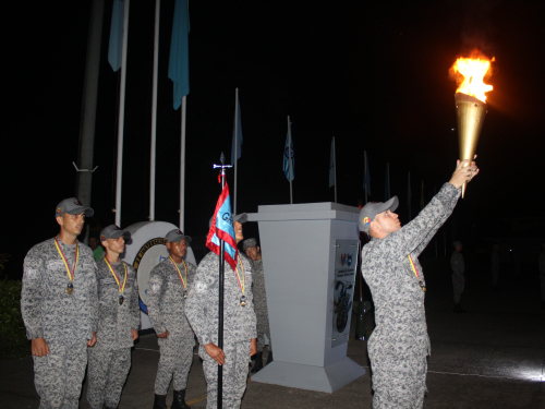 Se conmemora 96 años de la especialidad de Seguridad y Defensa de Bases con Campeonato de Capacidades Militares