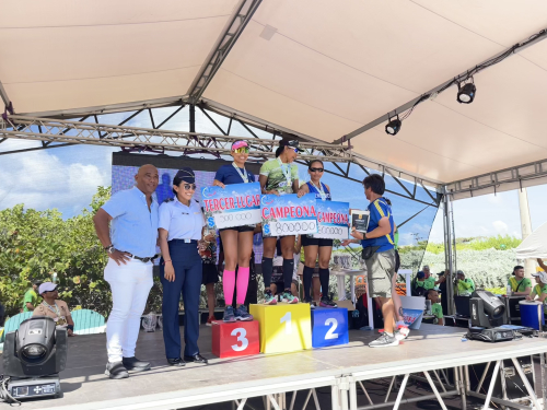 Acompañamiento y logística de su Fuerza Aérea en la Vuelta a la Isla de San Andrés