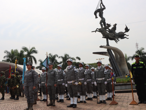 Fuerza Aérea se une a la celebración 183 de Villavicencio
