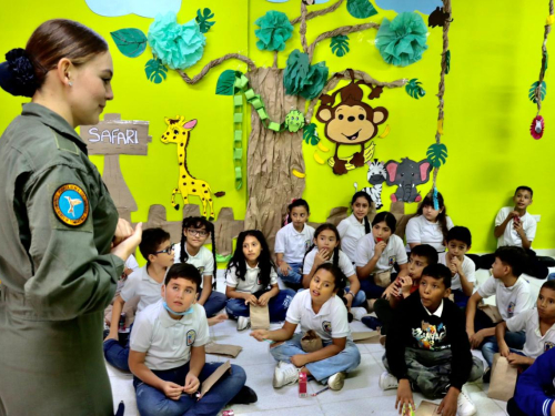 Estudiantes tolimenses festejaron con alegría el día de la niñez