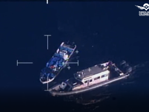 Incautada una tonelada de estupefacientes en el pacífico colombiano