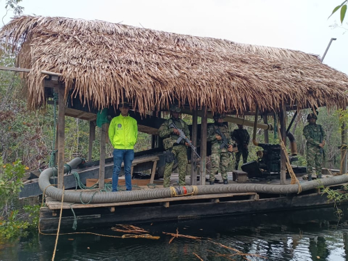 Operación conjunta y coordinada para la protección de la biodiversidad en Vichada
