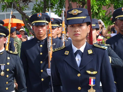 Así se vivió el desfile militar y policial en la isla de San Andrés