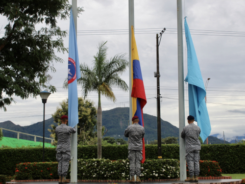 Grupo Aéreo del Casanare honró el Día de los Héroes de la Nación y sus Familias 