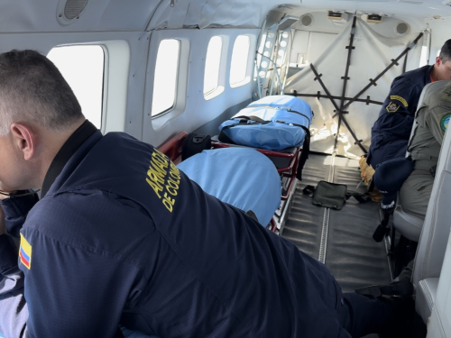 Operación de búsqueda de menores desaparecidos en alta mar realizan las fuerzas militares