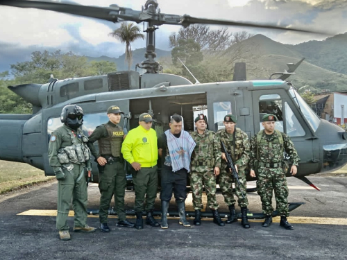 Cabecilla de Grupo Armado Organizado Residual “Ismael Ruiz”, fue capturado en el Tolima