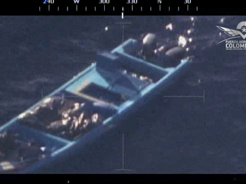 Embarcación al servicio del narcotráfico fue interceptada en el océano pacífico