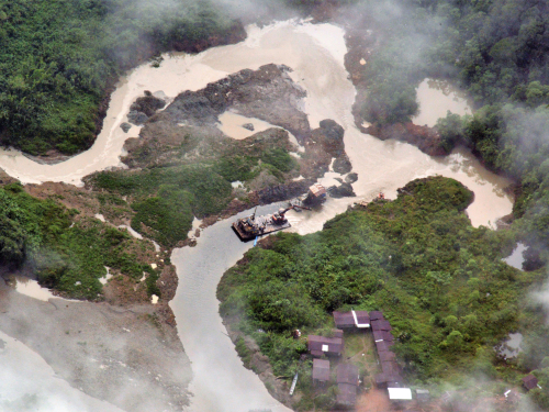 Debilitada economía ilícita por yacimientos mineros en el Cauca