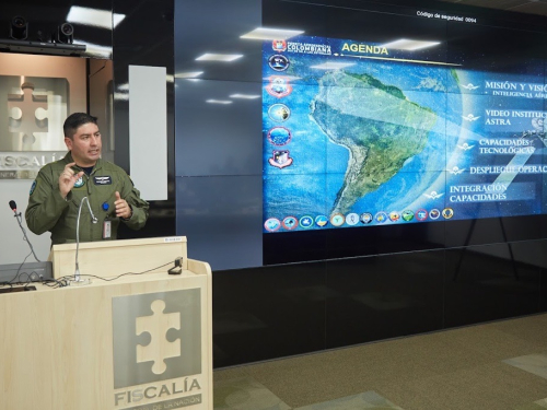 Capacidades de Inteligencia de la Fuerza Aeroespacial Colombiana fortalecerán las operaciones interinstitucionales con la Fiscalía General de la Nación