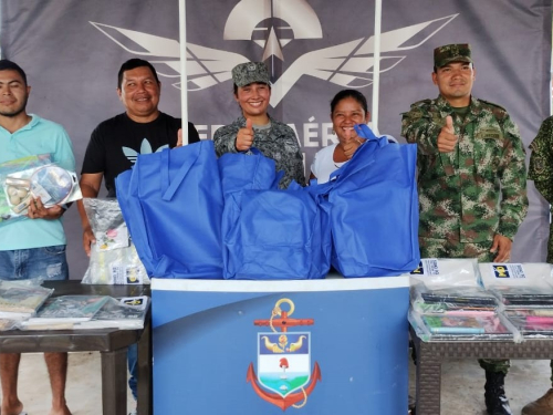 Con éxito finalizó jornada de apoyo en Cacahual, Guainía