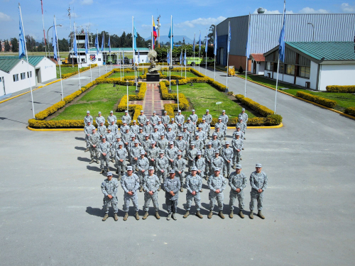 Fuerza Aeroespacial Colombiana recibe delegación de la Fuerza Aérea de Chile