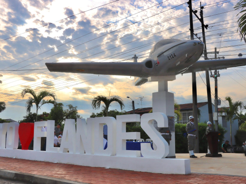 Alas de historia: inaugurado Monumento a la Aviación Militar, en Flandes, Tolima