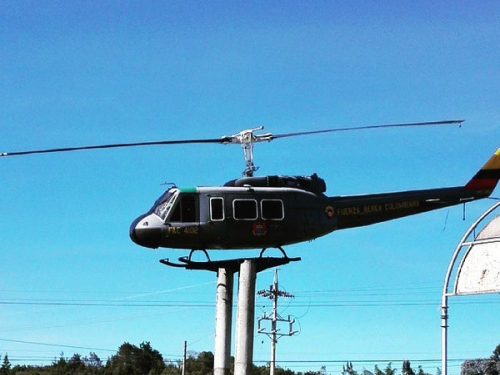 Monumento del Helicóptero de las Delicias inicia proceso de restauración