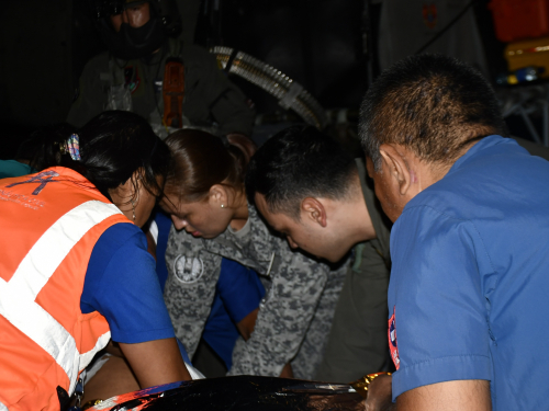 Evacuación aeromédica humanitaria es realizada por su  Fuerza Aeroespacial en el Putumayo