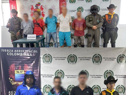 Operaciones en contra la minería ilegal en el Tolima, dejan siete capturados