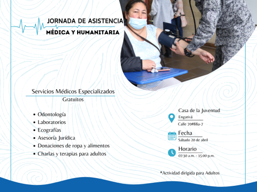 Asistencia médica gratuita en la localidad de Engativá en Bogotá realizará la Fuerza Aérea Colombiana
