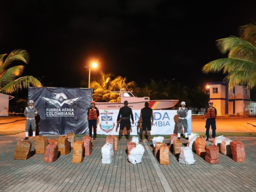Incautación de clorhidrato de cocaína en San Andrés, refuerza la seguridad marítima