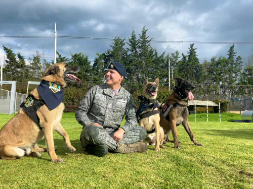 Carlos Andrés Montoya: primer etólogo militar especializado en bienestar animal