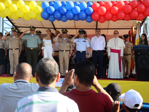 Autoridades de los departamentos del Huila, Tolima y Cundinamarca conmemoraron 214 años de independencia