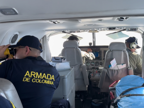 Búsqueda y rescate de migrantes en el Caribe colombiano