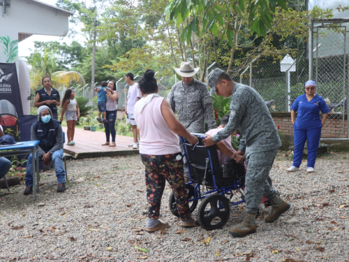 Actividad de Asistencia Médica Humanitaria beneficio a la población rural de Villavicencio