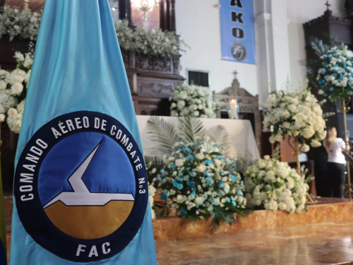 Comando Aéreo de Combate No. 3 da inicio a su aniversario con solemne eucaristía