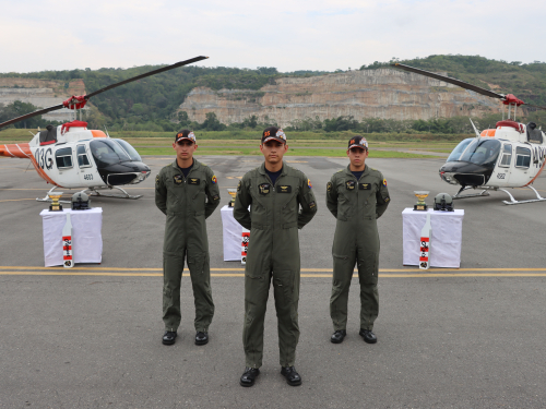 Alféreces avanzan en su carrera como futuros pilotos de la Fuerza Aérea Colombiana 