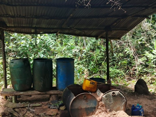 Tres laboratorios de cocaína fueron desmantelados en Cumaribo, Vichada