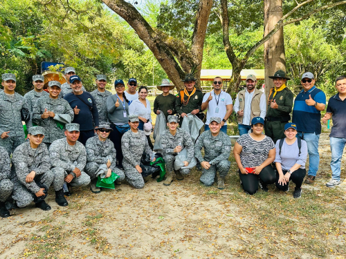 Juntos por la naturaleza: jornada de limpieza en orillas del río Magdalena