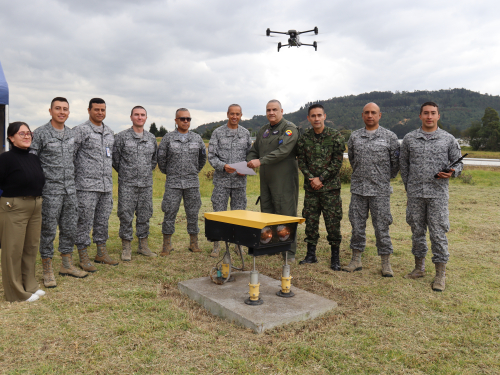 Colombia marca un hito en la aviación de estado 