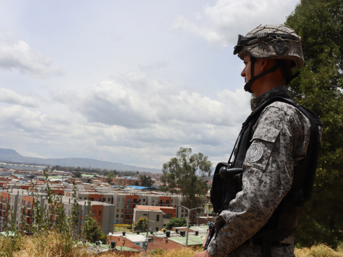 Patrullajes aéreos y terrestres contribuyen a la seguridad de la Sabana de Occidente