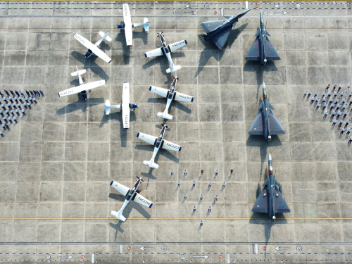 El Comando Aéreo de Combate No.1 conmemora 91 años de compromiso nacional