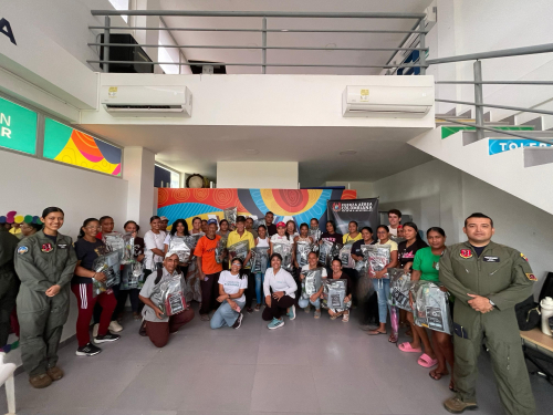 Familias de Sitio Nuevo en Magdalena fueron beneficiadas con elementos para el hogar