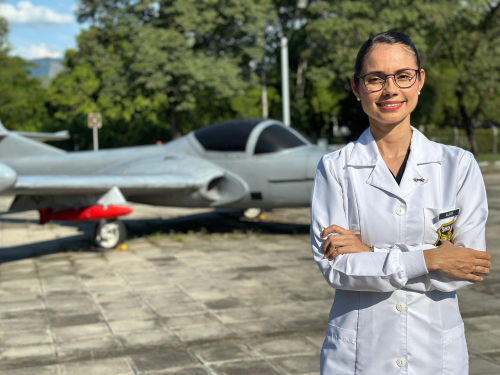 Odontóloga militar al servicio de la nación, transforma vidas y sonrisas