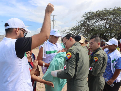 En la Alta Guajira, fueron evacuados dos menores de manera urgente 