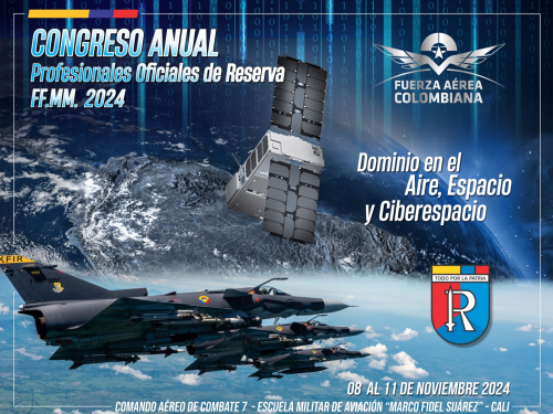 Congreso de Oficiales Profesionales de Reserva fortalecerá capacidades estratégicas de la Fuerzas Militares
