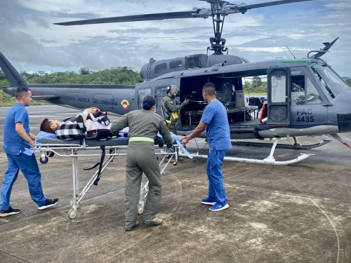 Traslado Aeromédico: Salvando vidas con un ángel de metal en el Putumayo