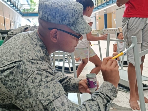 Plan Corazón Amigo mejora el entorno educativo de San Andrés
