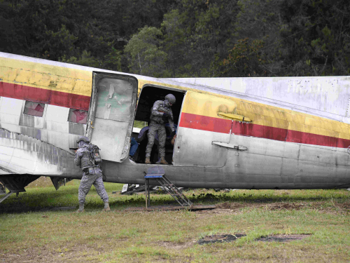 Fuerza Aeroespacial Colombiana participa en Simulacro de Emergencia Aérea
