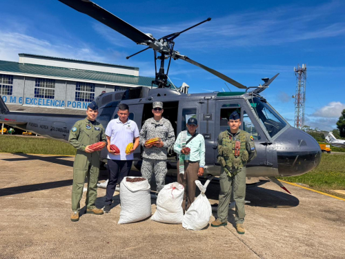 Primer vuelo de transporte de cacao apuesta al desarrollo  económico en Caquetá  