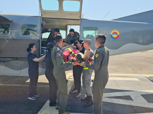 Traslado aeromédico salva la vida de un hombre de 68 años en Vichada