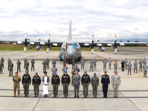 La Fuerza Aeroespacial Colombiana lidera la VII Campaña Aérea y XI Expedición Antártica