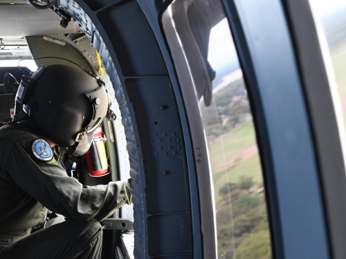 Fuerza Aeroespacial Colombiana lidera la búsqueda de la aeronave desaparecida en Antioquia 