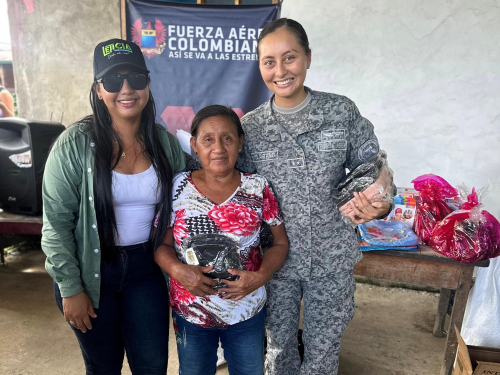 Llegan donaciones a comunidad Tikuna en el Amazonas