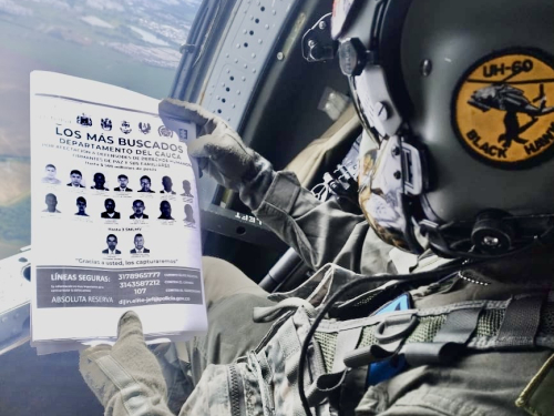 Fuerza Aeroespacial Colombiana promueve operación Themis en el sur occidente colombiano