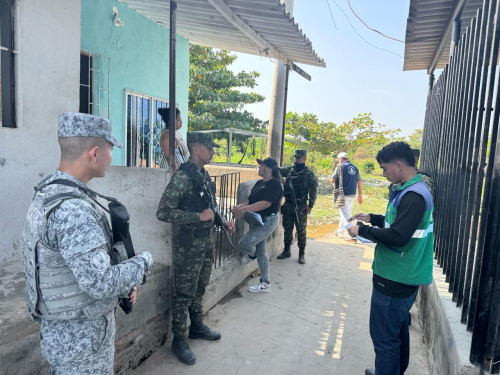 Con patrullajes terrestres Fuerza Aeroespacial acompaña a la ciudadanía en el Atlántico
