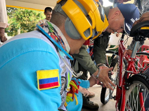 Güerima, Vichada, recibió primera Actividad de Asistencia Médica Humanitaria del año