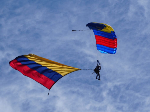  Interoperables en paracaidismo: Fuerza Aeroespacial – Fuerza Aérea de República Dominicana